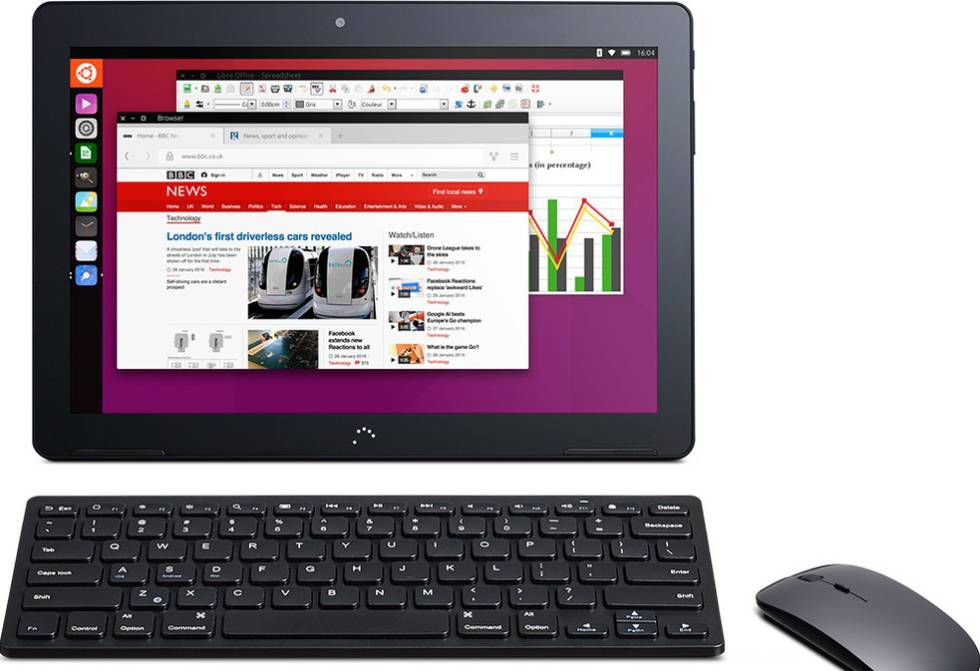 Ubuntu llega a las tabletas de la mano de la empresa BQ.