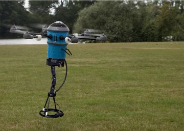 El dron que limpia campos de minas con rapidez y seguridad