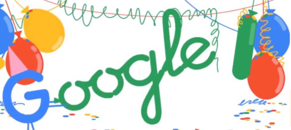 Aniversario de google
