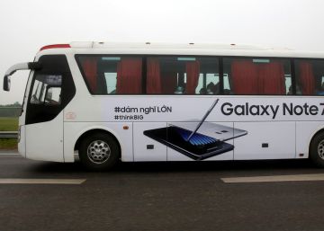 Não se pode mais voar com um Note 7