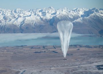 Google prepara el lanzamiento de sus globos de conexión a Internet
