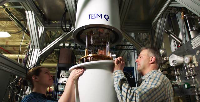 Los IBM Q requieren temperaturas muy bajas.