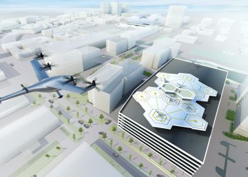 Uber creará en París un centro para los coches voladores eléctricos