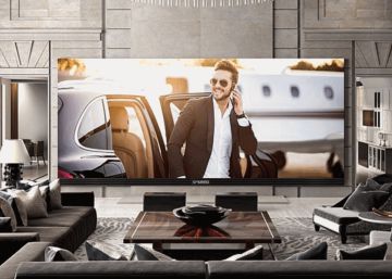 Así es el televisor 4k más grande del mundo Así es el televisor 4k más grande del mundo