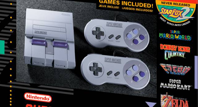 La nueva Super Nintendo sale a la venta el 29 de septiembre por 79,99 dólares y dos mandos.
