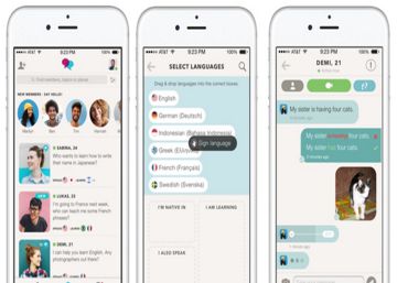 Cinco ‘apps’ para hacer intercambio de idiomas Cinco ‘apps’ para hacer intercambio de idiomas