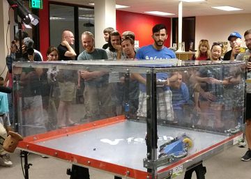 Plan de sábado en Silicon Valley: Lucha de robots Plan de sábado en Silicon Valley: Lucha de robots