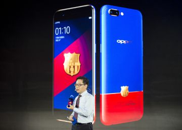 Oppo apuesta por el FC Barcelona y el oro para batir al iPhone en China Oppo apuesta por el FC Barcelona y el oro para batir al iPhone en China