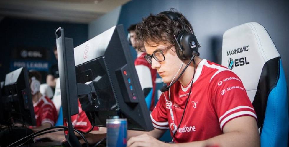 Christian 'loWel' Antoran, durante una competición.