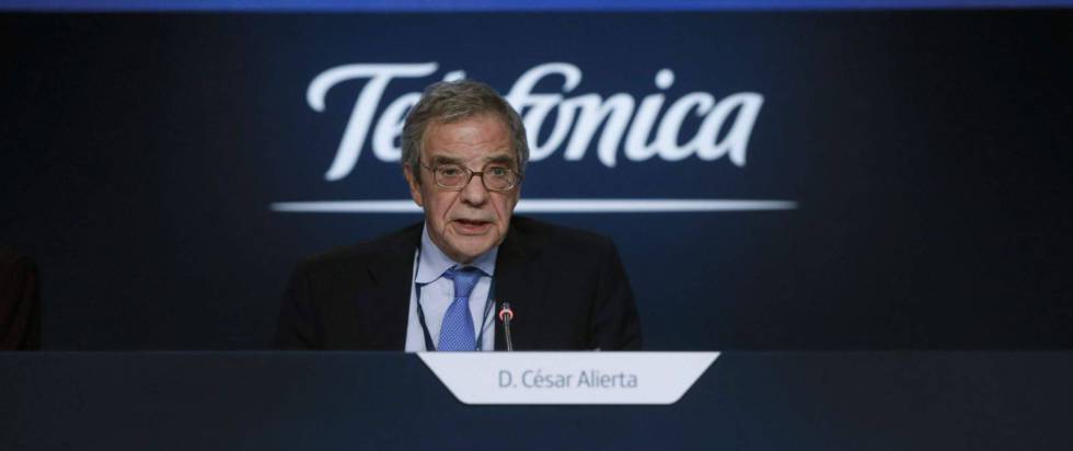 César Alierta, presidente de la Fundación Telefónica.