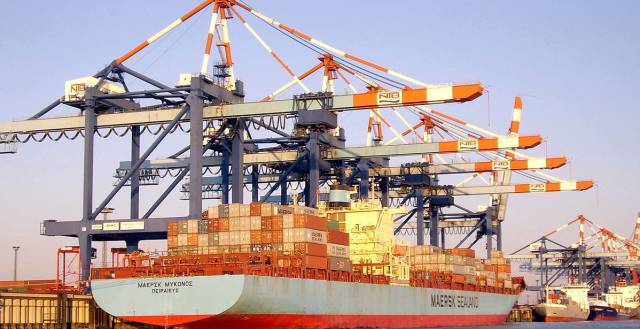 Toda una flota de A.P. Moller-Maersk sufrió un retraso a causa de un ciberataque en 2017.