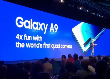 Samsung Galaxy A9: el primer móvil con cinco cámaras para conquistar a los ‘millennials’