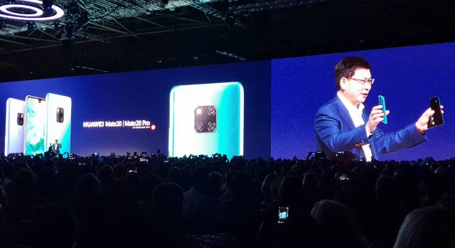 Presentación del Huawei Mate 20 y Mate 20 Pro en Londres.