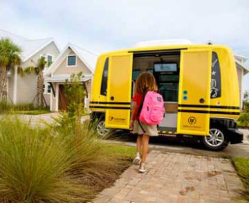 EE UU prohíbe operar a un autobús autónomo en Florida por circular con niños