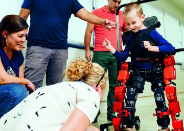 “Nuestro exoesqueleto genera en los niños una motivación infinita”