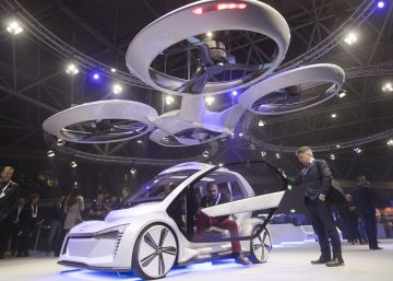 Un coche volador que anticipa el futuro del transporte urbano