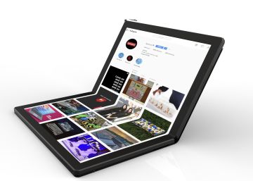 Lenovo presenta el primer portátil con pantalla plegable