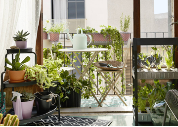 No hay terraza pequeña, hay poca imaginación