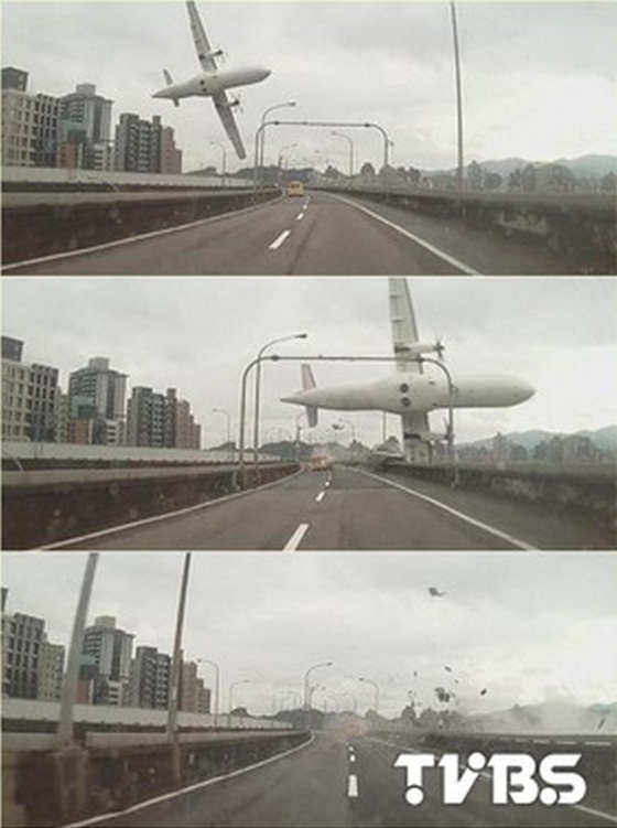 El vídeo de l’accident d’avió de Taiwan recorre les xarxes