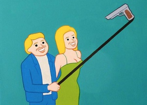 Eight cartoons demonstrating why we hate selfie sticks