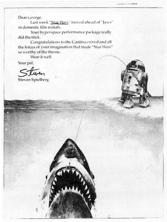 Jurassic World continua a tradição e parabeniza Star Wars com esse cartaz