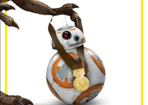 Jurassic World segue a tradição e festeja Star Wars com esse cartaz