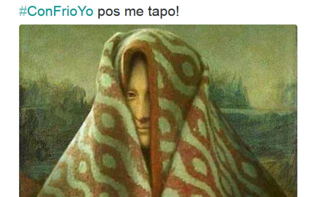 Así se siente el frío en Twitter Así se siente el frío en Twitter