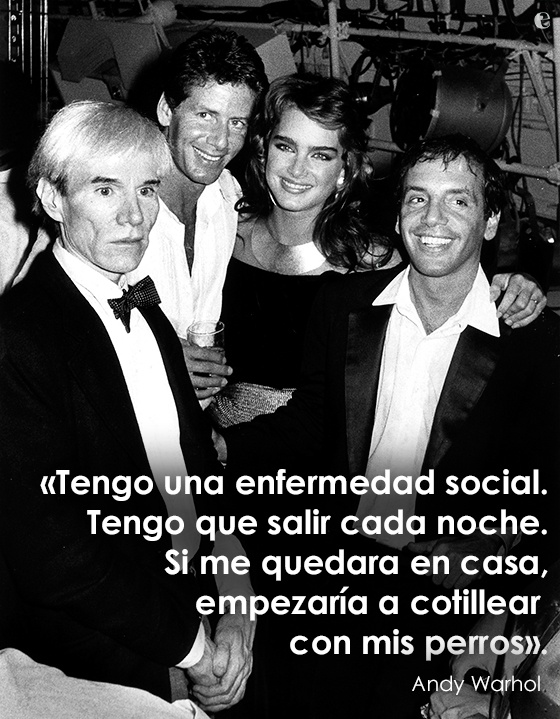 15 frases célebres de Andy Warhol, uma por cada minuto de fama