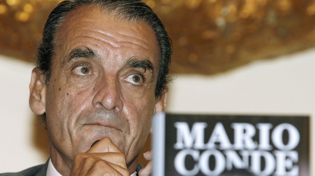 Mario Conde en 2009, durante la presentación de su libro 'Memorias de un preso' Mario Conde en 2009, durante la presentación de su libro 'Memorias de un preso'