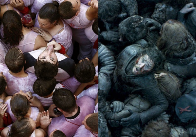 Juego de Sanfermines: dramatización. Juego de Sanfermines: dramatización.