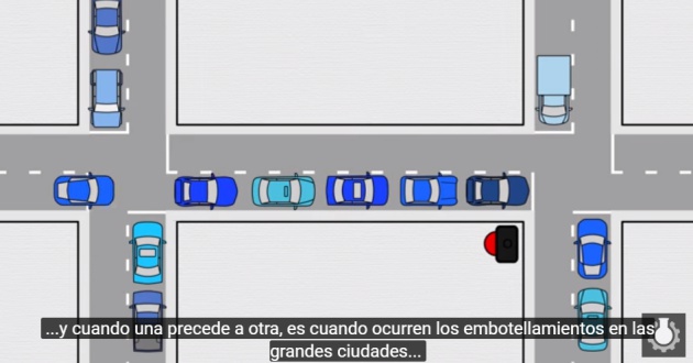 Captura de Youtube del video The simple solution to traffic. Captura de Youtube del video The simple solution to traffic.