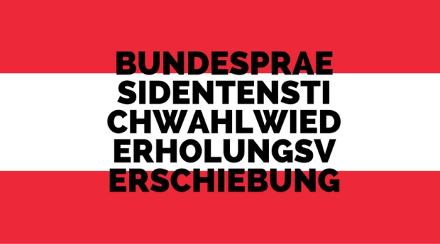 Ni son cinco términos distintos, ni son golpes aleatorios en el teclado: es la palabra del año en Austria, bundespraesidentenstichwahlwiederholungsverschiebung Ni son cinco términos distintos, ni son golpes aleatorios en el teclado: es la palabra del año en Austria, bundespraesidentenstichwahlwiederholungsverschiebung
