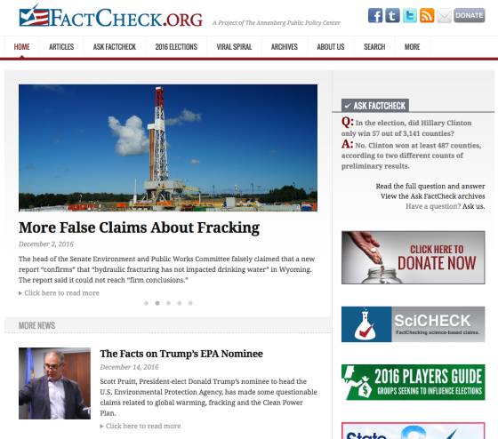 Snopes, FactCheck e Politifact: os sites que ajudarão o Facebook a detectar notícias falsas Snopes, FactCheck e Politifact: os sites que ajudarão o Facebook a detectar notícias falsas