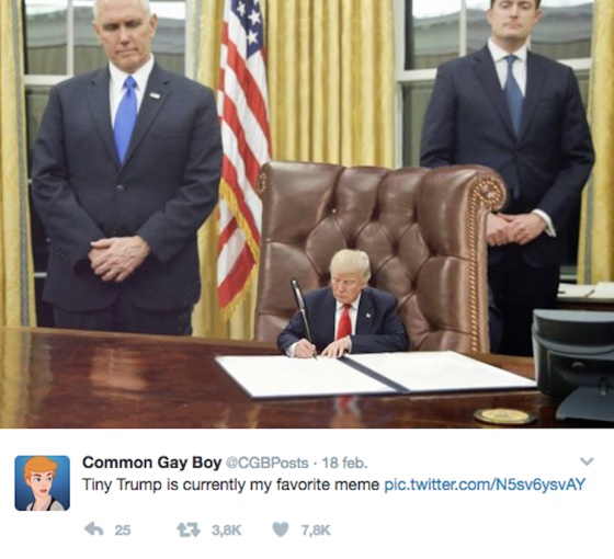 Tiny Trumps, o meme do ‘mini’ presidente dos EUA