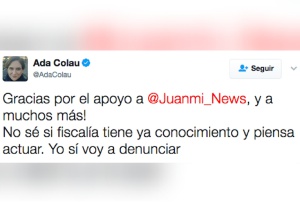 Ada Colau denunciarà les amenaces de violació que li han arribat per Twitter