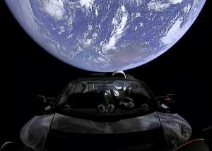 “Feito na Terra por humanos”: a mensagem no carro que Elon Musk enviou ao espaço