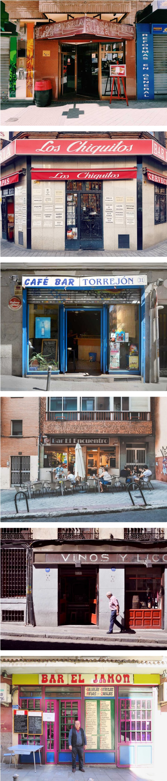 One woman’s mission to document the Madrid bars that time forgot