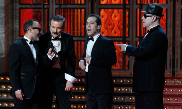El rap de Resines, lo mejor de la gala de 2012 El rap de Resines, lo mejor de la gala de 2012