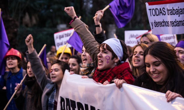 Manifestación del 8 de marzo de 2016 en Madrid Manifestación del 8 de marzo de 2016 en Madrid