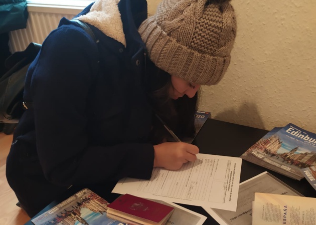 Así hay que rogar el voto en el consulado de Edimburgo Así hay que rogar el voto en el consulado de Edimburgo