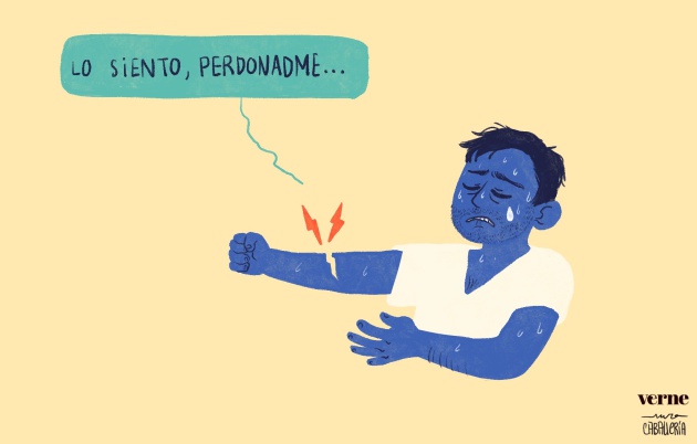 Ilustración del cómic '¿Te sentirías culpable si te diera un ataque al corazón?', que puedes leer en la parte inferior de este artículo Ilustración del cómic '¿Te sentirías culpable si te diera un ataque al corazón?', que puedes leer en la parte inferior de este artículo