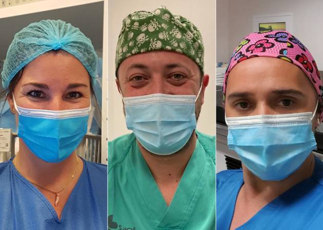 Ana, Pedro y Carmen, tres de los trabajadores entrevistados Ana, Pedro y Carmen, tres de los trabajadores entrevistados