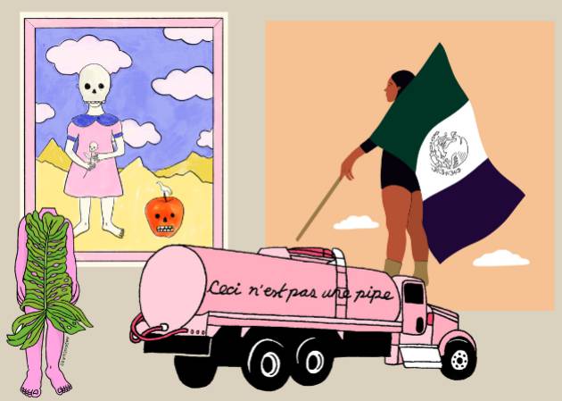 Algunos de los 'stickers' que forman parte de la muestra Algunos de los 'stickers' que forman parte de la muestra