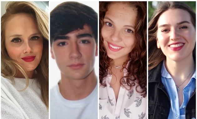 Elena S. Malave, Álvaro Collazos, Araceli Martín y Madalina Anghel Elena S. Malave, Álvaro Collazos, Araceli Martín y Madalina Anghel