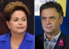 Aécio Neves e Dilma despontam empatados no segundo turno