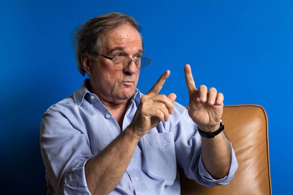 O historiador Daniel Aarão Reis, em junho de 2015, no Rio de Janeiro.