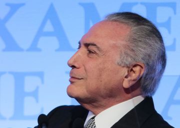 Temer durante evento en São Paulo el viernes.