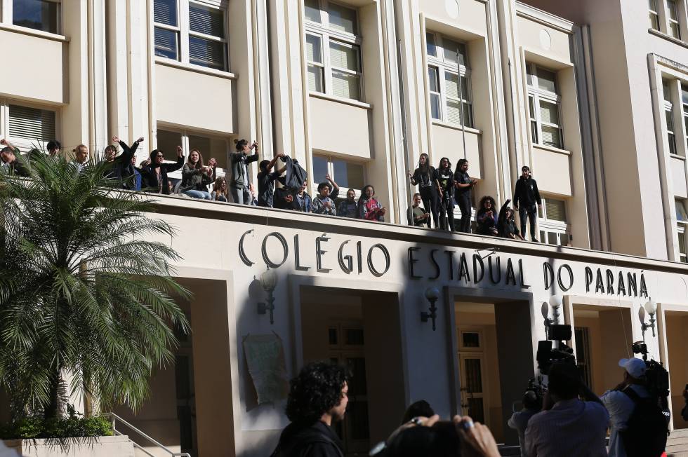 Escolas ocupadas Paraná