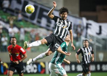 Palmeiras empata por 1 a 1 com o Atlético-MG