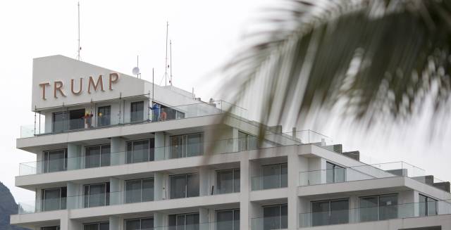 The Trump Hotel in Rio.